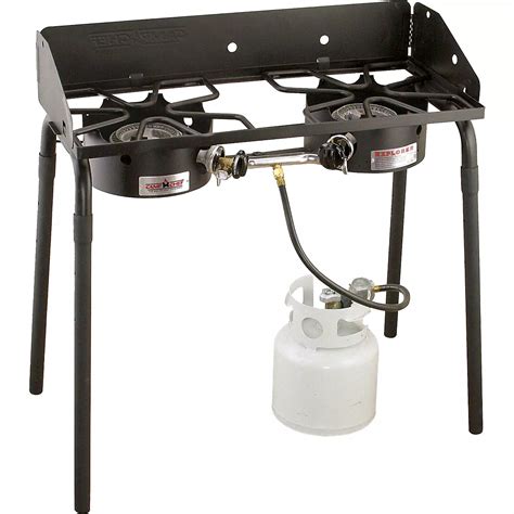 2 burner camp stove propane